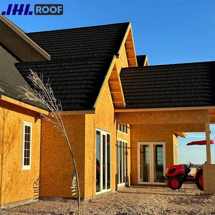 Galvanized Stone Coated Roofing Sheet Metal Roof