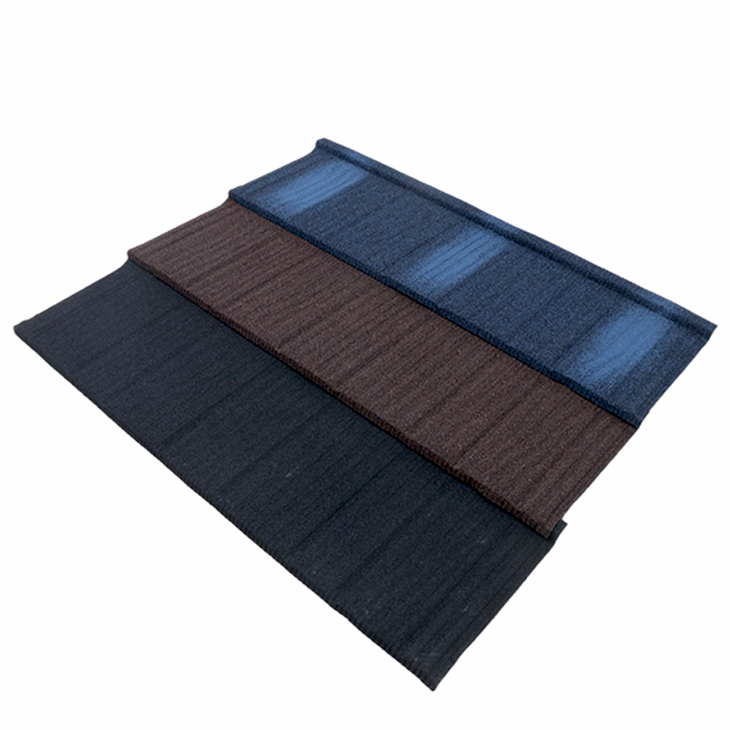 Real Wood Texture Stone Coated Metal Roof