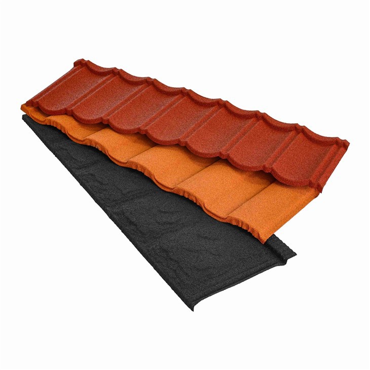 Best Quality Bond Stone Coated Metal Steel Roofing Tiles Bond Sheets Roof Tiles