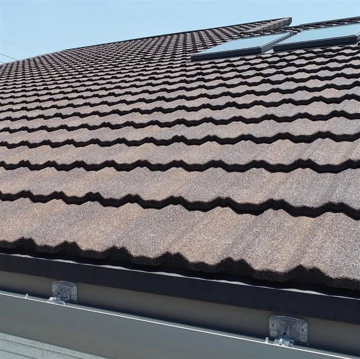 Classic Bond Style Stone Coated Steel Roofing Sheets For Homes suppliers