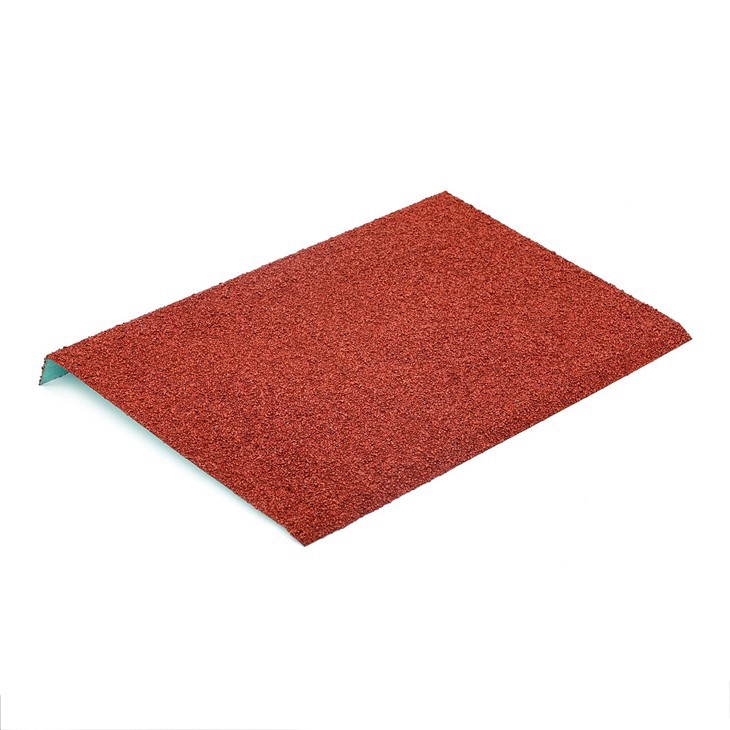 Colorful Stone Chip Coated Metal Roof Tiles With Interlocking Design price