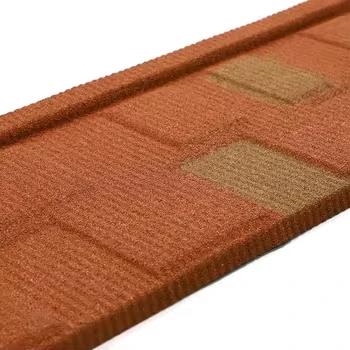 Factory Stone Coated Metal Roof Tile Shingle Tile For Philipines factory
