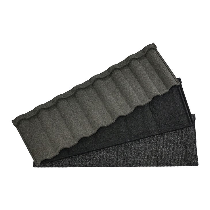 Factory Wholesale Customization Size Roofing Stone Coated Metal Steel Roof Tiles