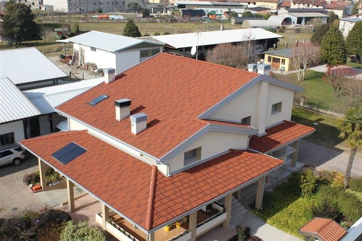Fireproof Classic Stone Coated Metal Roof Sheets factory