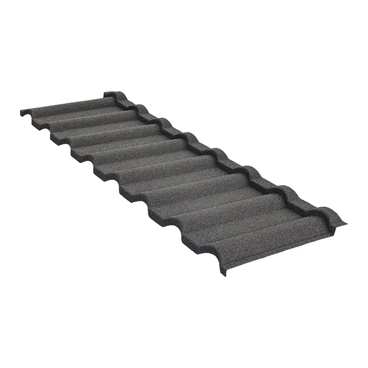 Luxury Milano Stone Coated Steel Roofing For Villas high quality