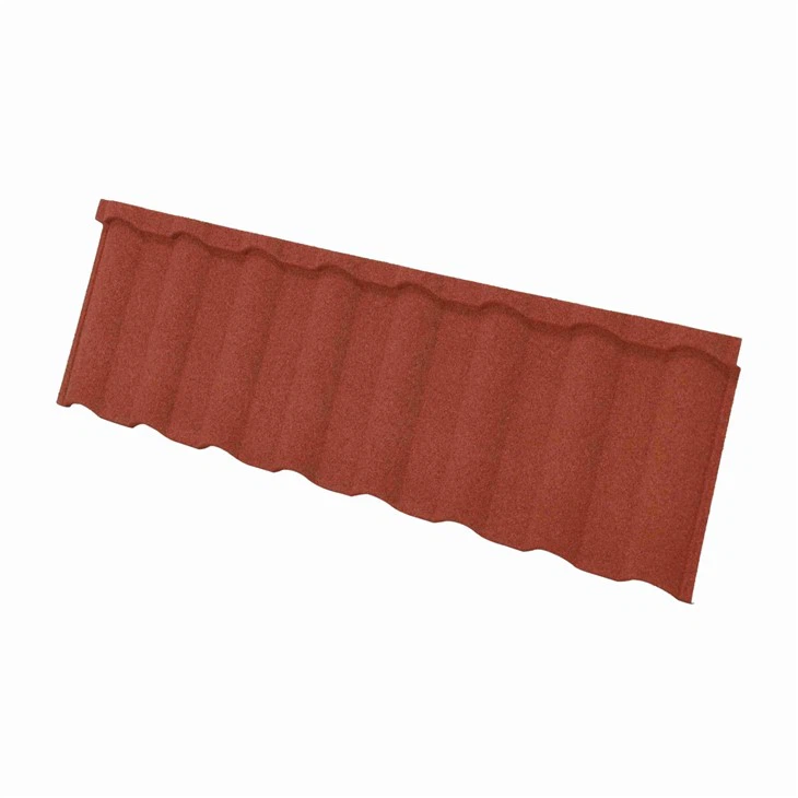 No Fading Milano Type Aluzinc Stone Coated Roof Tiles high quality