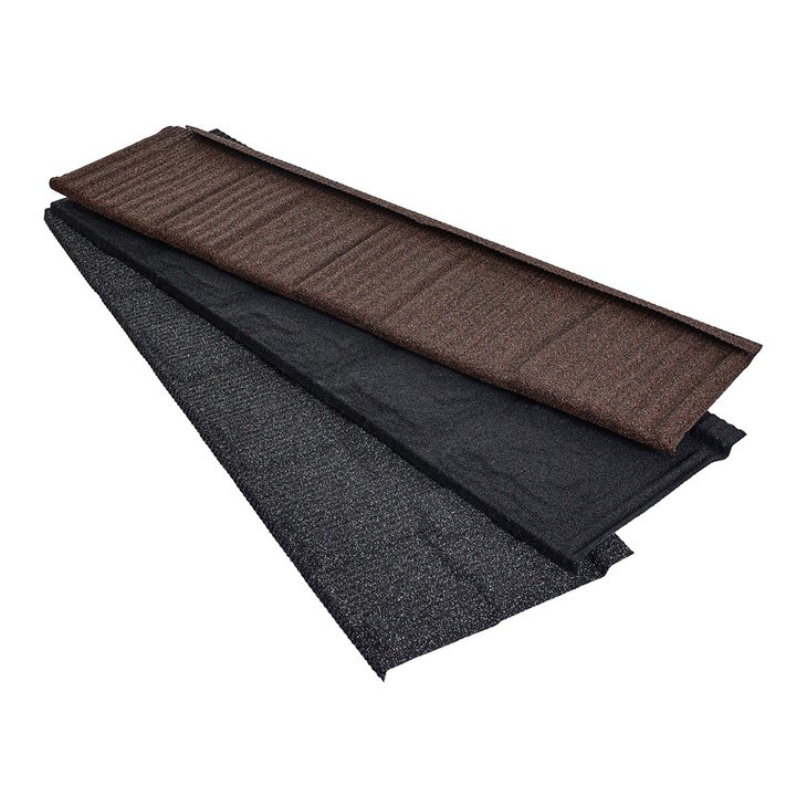 Premium Wood Shake Interlocking Design Stone Coated Metal Roofing suppliers