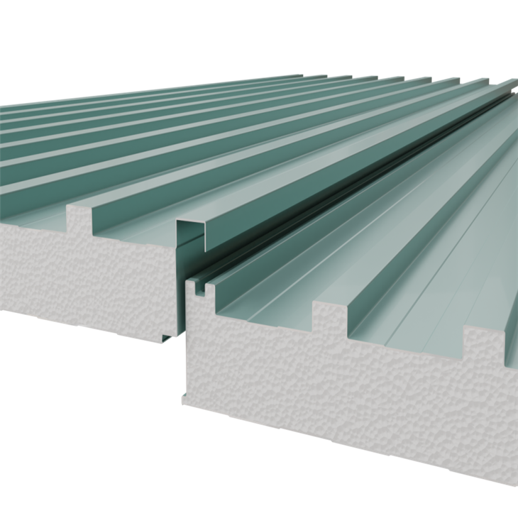 PU 38-40 KG/M3 Aluminum Insulation Roofing Panel factory