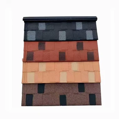 Rooftop Design Stone Coated Steel Roofing Sheet Building Material Metal Roof Tiles