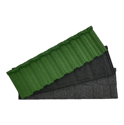 West Africa Cheap Stone Coated Metal Roofing Tile