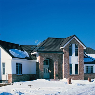 High Wind Resistance Roofing Material Interlocking Tile