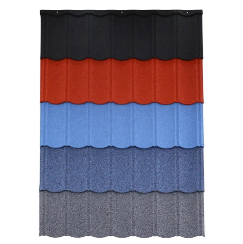 Hot Sale Roof Tiles Multiple Styles Stone Coated Metal Roof Custom Size Roofing Sheet