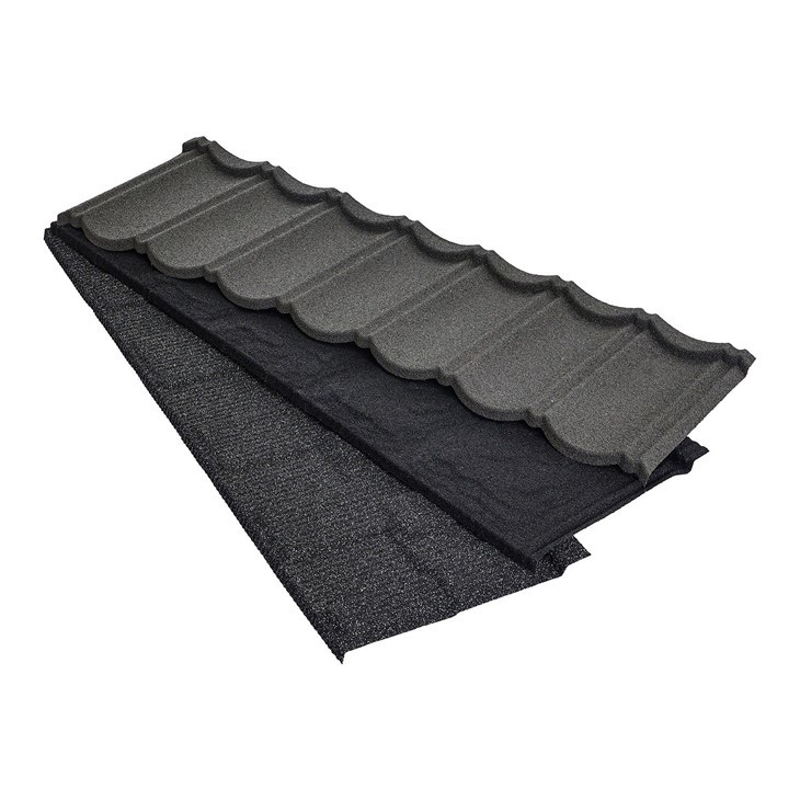 Sustainable UV-Resistant Stone Coated Metal Roof Tiles factory