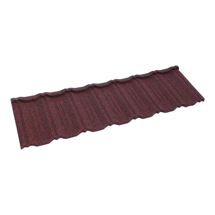 West Africa Cheap Stone Coated Metal Roofing Tile factory